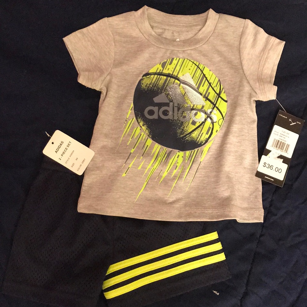 Baby Adidas short set